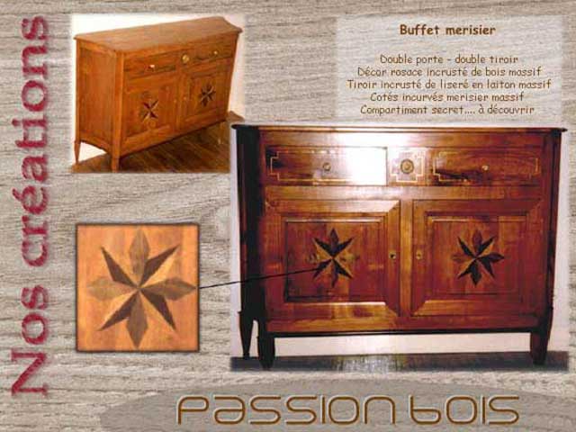 Buffet merisier