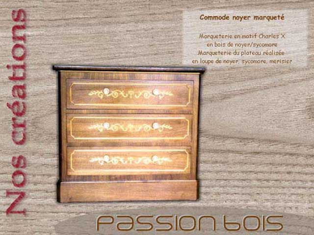 Commode noyer