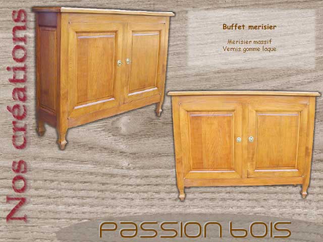 Buffet merisier