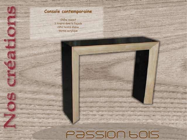 Cpnsole contemporaine