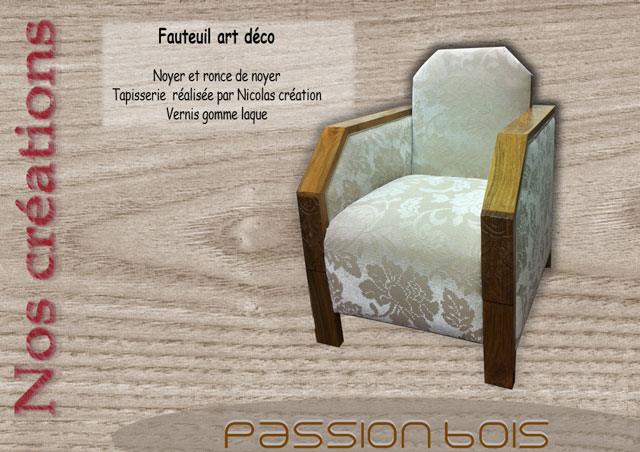 Fauteuil art déco