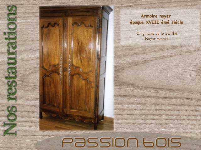 Armoire noyer