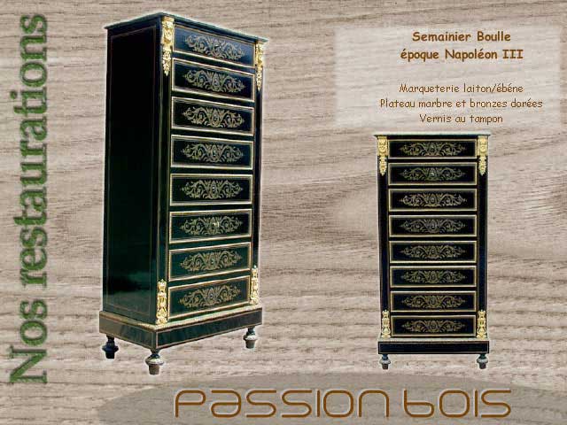 Semainier Boulle