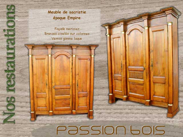 Meuble de sacristie Empire