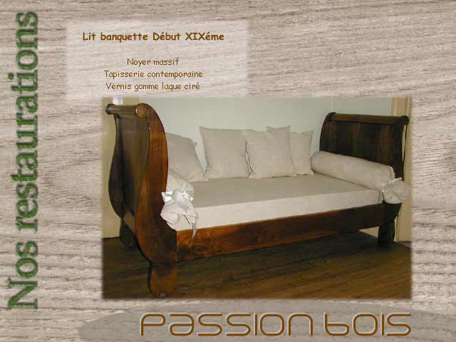 Banquette - lit de repos