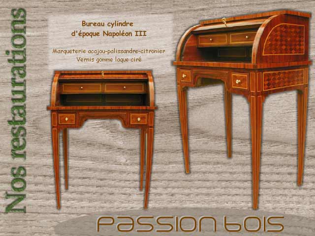 Bureau cylindre