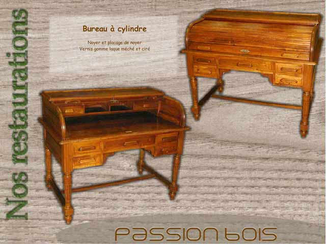Bureau à cylindre