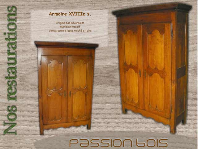 Armoire merisier XVIIIe s.