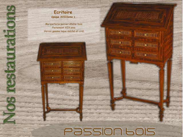 Ecritoire XVIIIe s.