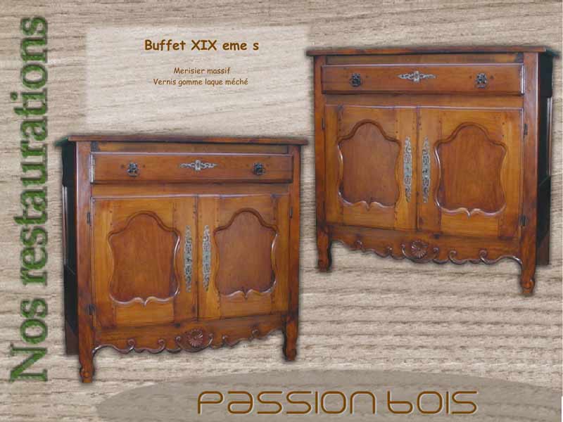Buffet merisier