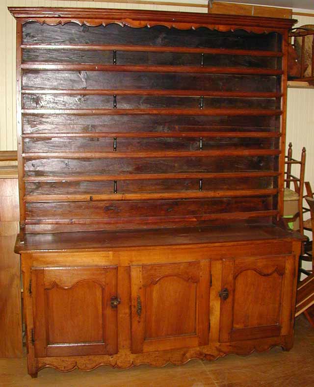Vaisselier merisier 3 portes