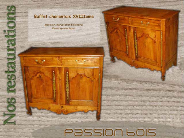 Buffet merisier charentais