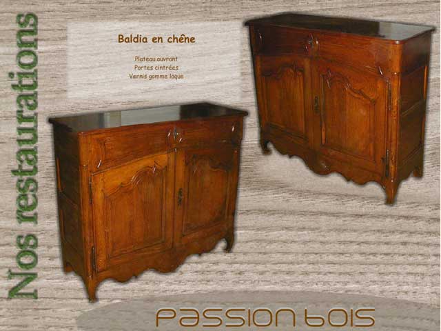 Baldia en chêne