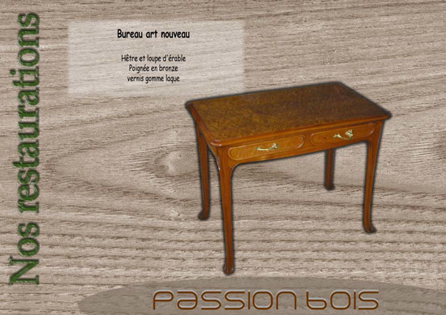 Bureau art nouveau
