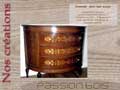 Commode demi lune bubenga