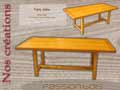 Table chêne