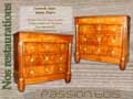 Commode Noyer époque Empire