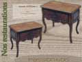 Console noyer